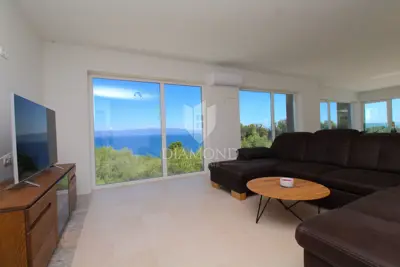 Rabac, Labin, Villa in Toplage mit Meerblick - 12