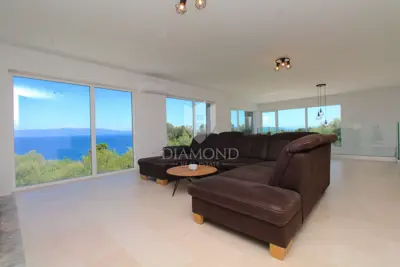 Rabac, Labin, Villa in Toplage mit Meerblick - 13