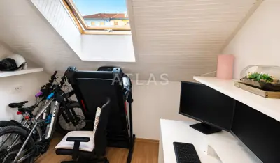 Wohnung 100 m², Belveder Rijeka - 3 Zimmer, helles Dachgeschoss - 12