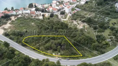 Građevinsko zemljište 3.102 m², Živogošće - pogled na more