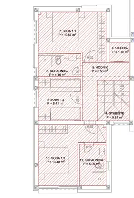 House for sale in Kožino, 197 m² - 24