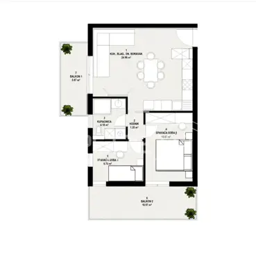 Apartment for sale in Hvar, 62,7 m² - 5