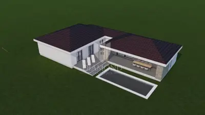 Hreljići, building land with conceptual project - 2