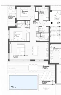 Apartment for sale in Tribunj, 120,4 m² - 6