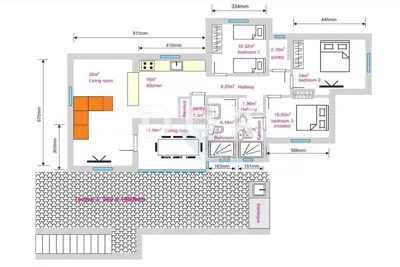 Haus 138 m², Pridraga - Steinvilla mit beheiztem Pool - 23