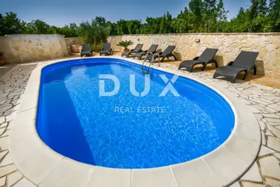 Haus 138 m², Pridraga - Steinvilla mit beheiztem Pool - 10
