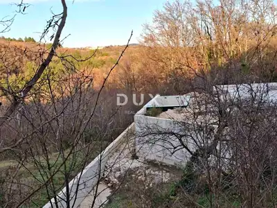 ISTRA, LABIN - Land with construction started - 4