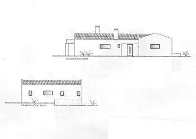 ISTRA, LABIN - Land with construction started - 7