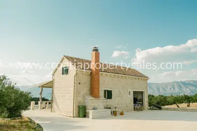 Kuća 80 m², Otok Brač - spektakularan pogled - 6