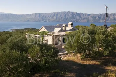 Kuća 104 m², Povlja - panoramski pogled na more - 17