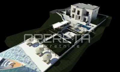 Građevinsko zemljište 1.157 m², Neviđane - prvi red uz more