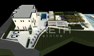 Građevinsko zemljište 1.157 m², Neviđane - prvi red uz more - 10