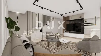 Dvojna vila 151 m², Kraljevica - bazen i pogled na more - 16