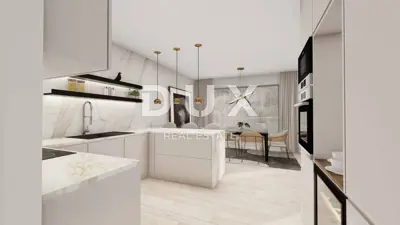 Dvojna vila 151 m², Kraljevica - bazen i pogled na more - 15