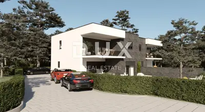 Dvojna vila 151 m², Kraljevica - bazen i pogled na more - 3