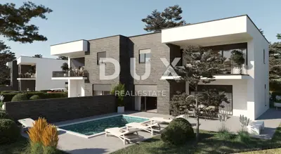 Dvojna vila 151 m², Kraljevica - bazen i pogled na more - 5
