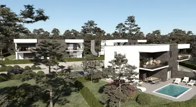 Dvojna vila 151 m², Kraljevica - bazen i pogled na more - 2