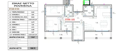 Apartment in Pula, Centar - 3 bedrooms, terrace - 2