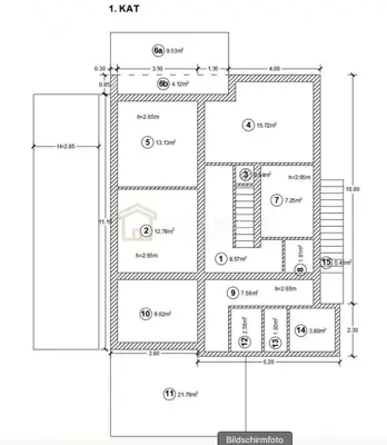 Haus 313 m², Crikvenica - 30 m vom Meer und freier Blick - 23