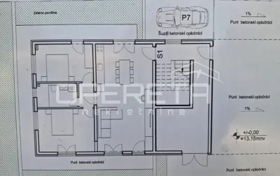 Apartment, Korčula, ground floor with garden and parking space