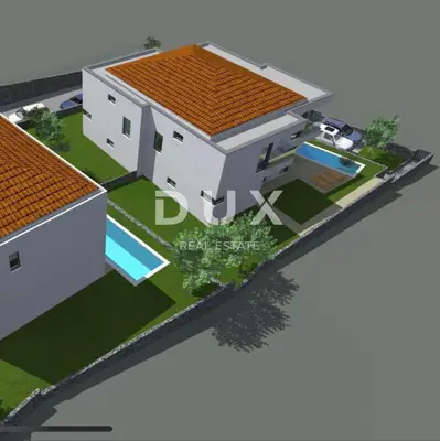 Doppelhaus 160 m², Malinska - Pool und Meeresnähe - 4