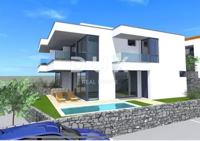 Doppelhaus 160 m², Malinska - Pool und Meeresnähe - 9