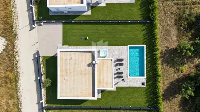Labin, modern single-storey house with pool - 21