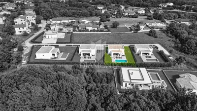 Labin, modern single-storey house with pool - 3