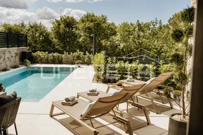 Istria, Poreč surroundings - modern semi-detached house with pool - 700 m from the sea - 22