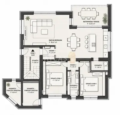 Wohnung zum Kauf in Vrbnik, 89,3 m² - 8