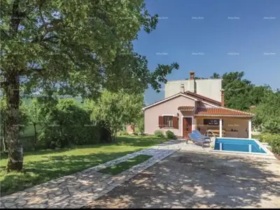 Kuća u Žminju, bazen i uređena okućnica - 3