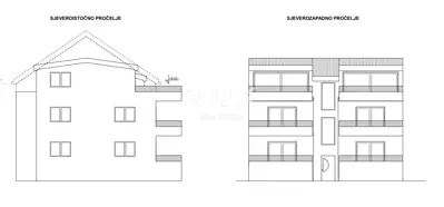 Apartment 93 m², Pag - penthouse in new construction, terrace with sea view - 16