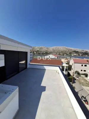 Apartment 93 m², Pag - penthouse in new construction, terrace with sea view - 9