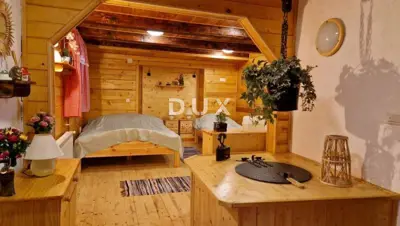 House 260 m², Fužine - pool and yard - 9