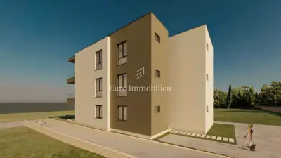 Novalja, dvosobni stan s vrtom, novogradnja - 3