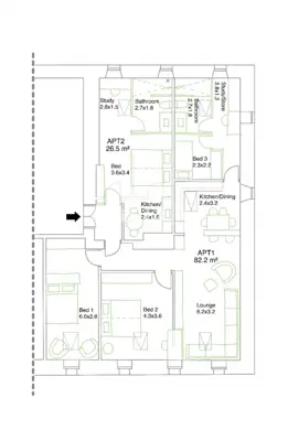 Wohnung 100 m², Rijeka Centar - Investitionsmöglichkeit - 7