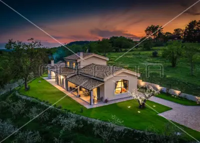Istria, Grožnjan, luxury secluded villa with panoramic views - 2