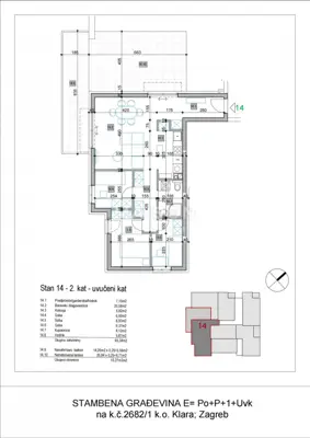 Apartment in Sv. Klara, Novi Zagreb - Zapad, 4 rooms and terrace - 6