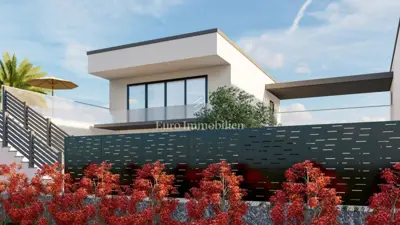Krk - Villa mit Pool und Meerblick - 13