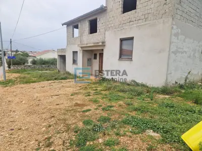 Građevinsko zemljište, Pakoštane - pogled na Vransko jezero i more - 4