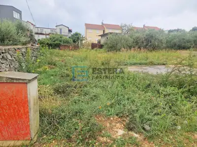 Građevinsko zemljište, Pakoštane - pogled na Vransko jezero i more - 10