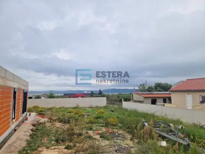 Građevinsko zemljište, Pakoštane - pogled na Vransko jezero i more - 9