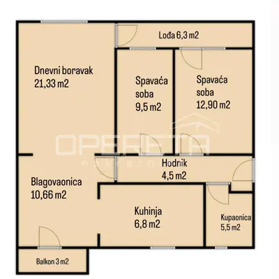 Wohnung zum Kauf in Centar, 88,8 m² - 18