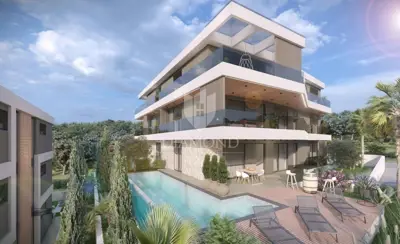 Wohnung mit Meerblick und 35 m² Terrasse, Pješčana Uvala!