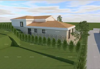 Prodaja građevinske parcele sa ishodovanom, pravomoćnom građevinskom dozvolom, BIBIĆI! !