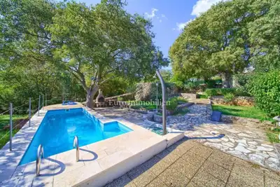 Vrbnik, Steinvilla 260 m² mit Pool und Garten 700 m² - 4