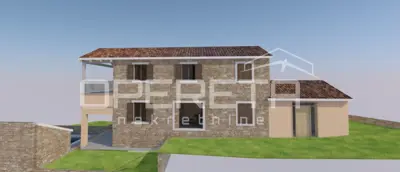 House in Momjan, pool and vineyard views - 2