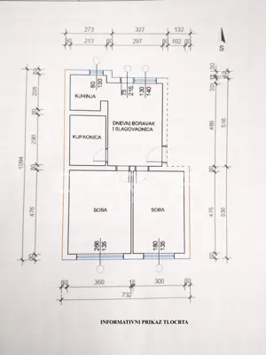 Apartment 61 m², Knežija, 2 bedrooms and balcony - 23