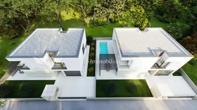 Dvije kuće 120 m od mora, novogradnja Privlaka
