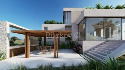 A unique luxury villa under construction, Rogoznica, for sale